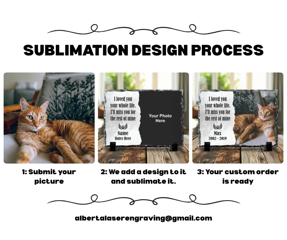 Custom Pet Memorial Plaque