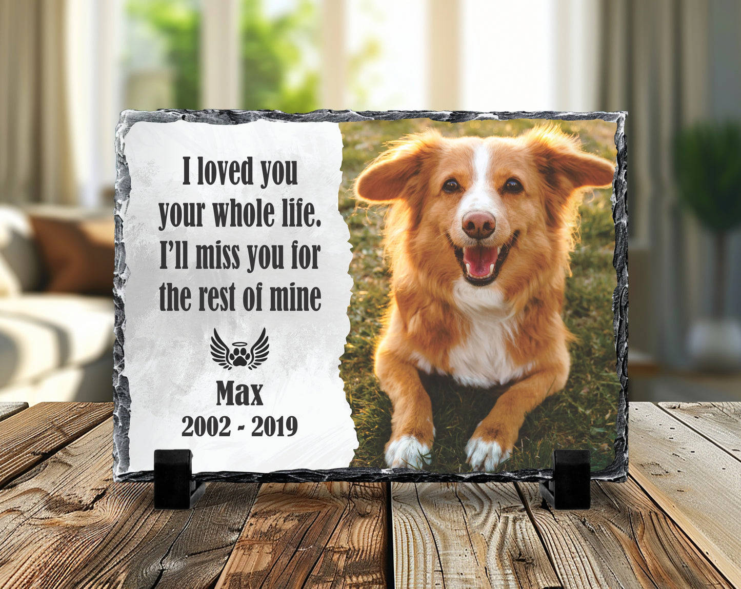 Custom Pet Memorial Plaque