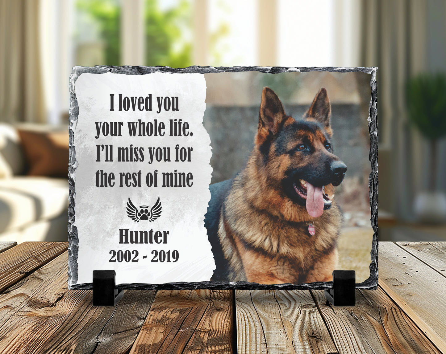 Custom Pet Memorial Plaque