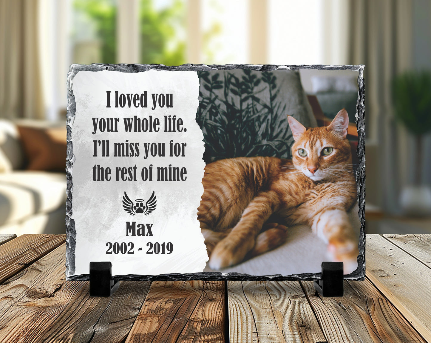 Custom Pet Memorial Plaque