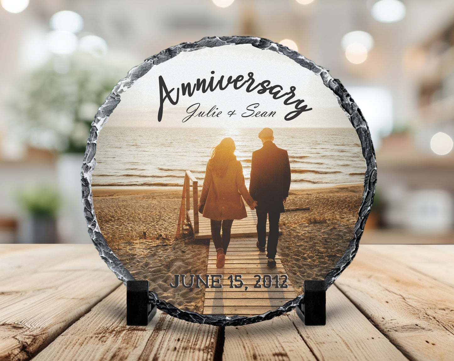 Couple Anniversary Custom Sublimated Slate